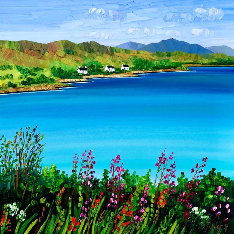 Image of Wildflowers, Loch Lomond by Sheila Fowler